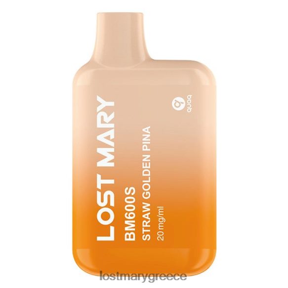 χαμένος mary bm600s 20mg ατμού μίας χρήσης - LOST MARY νικοτινη - άχυρο χρυσή πίνα 2P88R170