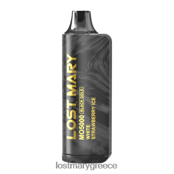 lost mary mo5000 black gold edition - LOST MARY Greece - λευκό πάγο φράουλας 2P88R97
