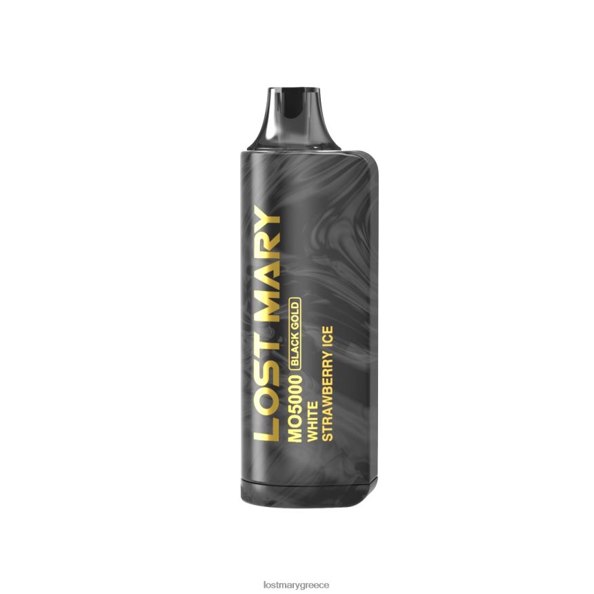 mo5000 μαύρο χρυσό μιας χρήσης 10ml 64440J5 - LOST MARY online - LOST MARY λευκό πάγο φράουλας