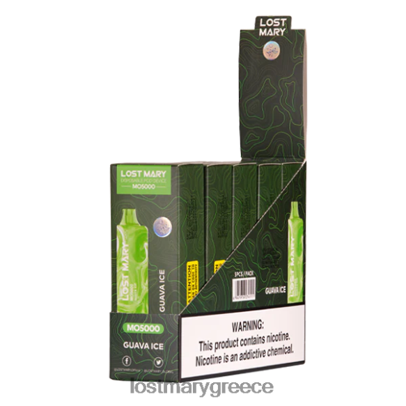χαμένη μαίρη mo5000 - LOST MARY vape - πάγος γκουάβα 2P88R36
