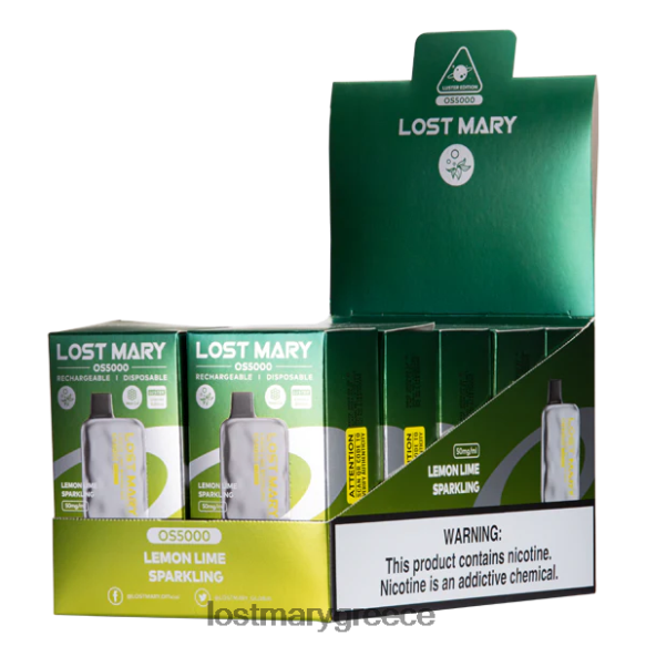 έχασε τη λάμψη της mary os5000 - LOST MARY ελλαδα - λεμόνι λάιμ αφρώδη 2P88R41