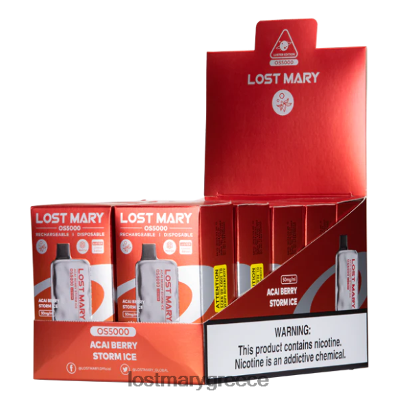 έχασε τη λάμψη της mary os5000 - LOST MARY ελλαδα - acai berry storm ice 2P88R1