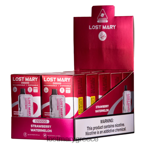 έχασε τη λάμψη της mary os5000 - LOST MARY vape Greece νικοτινη - καρπούζι φράουλα 2P88R73