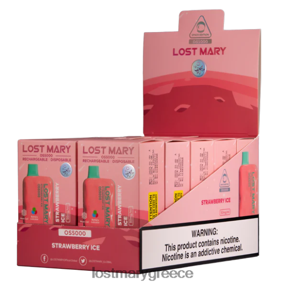 χαμένη μαίρη os5000 - LOST MARY Greece - πάγος φράουλας 2P88R67