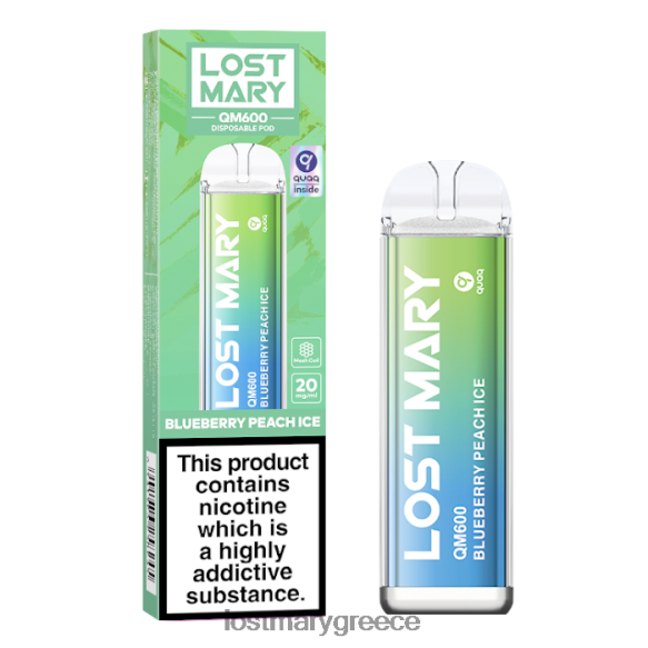 χαμένος ατμός μιας χρήσης mary qm600 - LOST MARY ελλαδα - πάγος ροδάκινου βατόμουρου 2P88R161