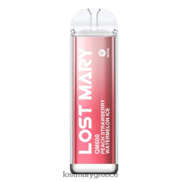 χαμένος ατμός μιας χρήσης mary qm600 - LOST MARY vape - ροδάκινο φράουλα καρπούζι 2P88R166