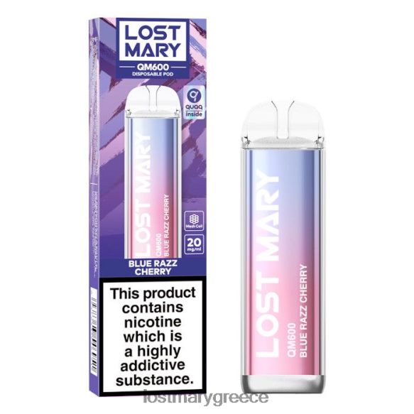 χαμένος ατμός μιας χρήσης mary qm600 - LOST MARY vape - μπλε κεράσι razz 2P88R156