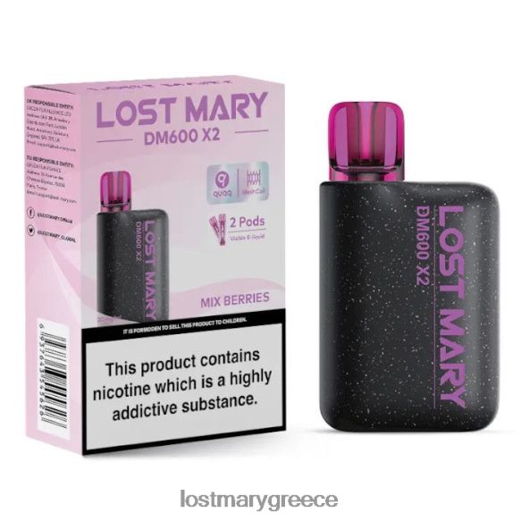 χαμένος ατμός μιας χρήσης mary dm600 x2 - LOST MARY vape - ανακατέψτε τα μούρα 2P88R196
