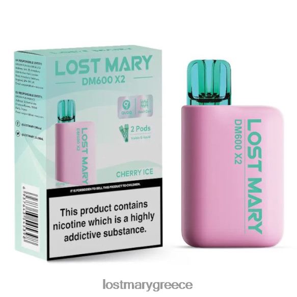 χαμένος ατμός μιας χρήσης mary dm600 x2 - LOST MARY vape Greece νικοτινη - κεράσι πάγος 2P88R203