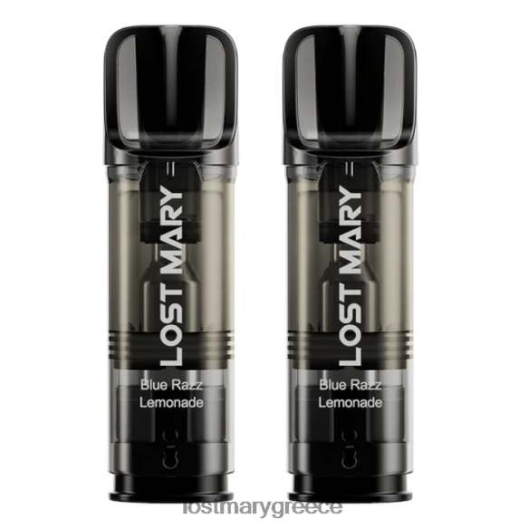 χαμένοι προγεμισμένοι λοβοί mary tappo - 20 mg - 2 πκ - LOST MARY ελλαδα - μπλε ραζ λεμονάδα 2P88R181